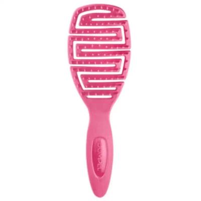 Escova Para Cabelo Maya Cor Rosa Dompel