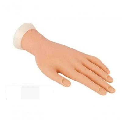 Mão Treino Manicure Unha Acrigel Porcelana Fibra Uv Led
