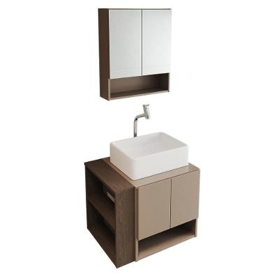 Gabinete Troia Espelheira Cuba Raffinata Branca E Papeleira Fendi-carvalho