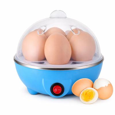 Cozedor De Ovos Elétrico 110V 350w Para 7 Ovos Com Desligamento Automático – Compacto E Fácil De Usar | Azul