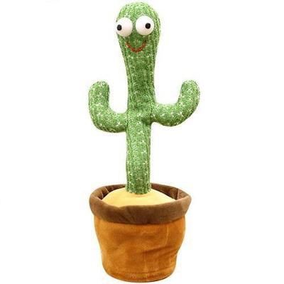 Brinquedo Cacto Dancante Com Luz Grava E Repete Voz - Nipo