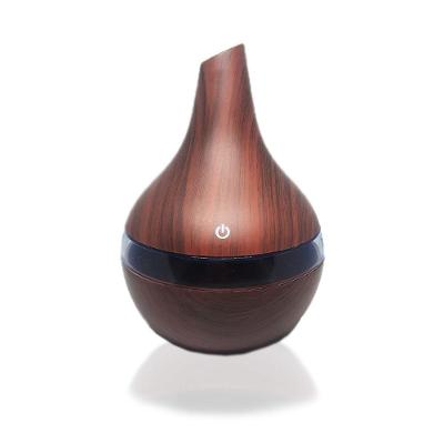 Umidificador Ultra-sonico Usb C- Led De Mudança Mogno