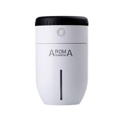 Umidificador Difusor Portátil Usb Rosa Com Led – Aromaterapia E Cromoterapia Usb Lens Aroma Branco