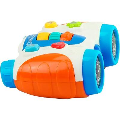 Binóculo Musical Infantil Com Luz Som Criança Bebê - Luzes, Sons E Diversão Para Pequenos Exploradores