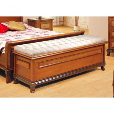 Baú Para Quarto De Casal Estofado 1,60m Athenas Montanhês