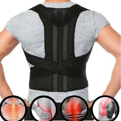 Cinta Corretor Postura Coluna Lombar Reforçada Unissex Tamanho:2xg