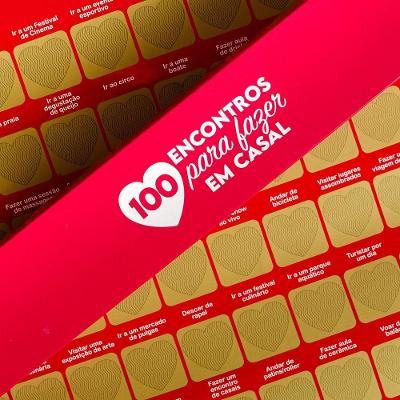 Pôster Raspadinha 100 Encontros Para Casal