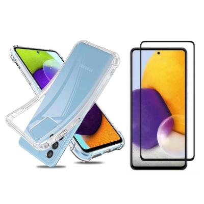 Capa Anti Impacto + Película 9d Para Galaxy A72