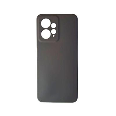 Capa Capinha Silicone Aveludado Preto Para Redmi Note 12 4g