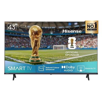 Smart TV Hisense DLED FULL HD 43 43A4NV Com Processador AI HDR10 DTS Virtual X Dlna Alexa E Google