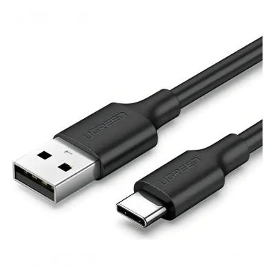 Cabo De Dados Ugreen Us287 Usb 2.0 P Usb Tipo C 1.5m Preto