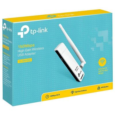 Adaptador Wifi Tp-link Tl-wn722n Usb - 2.4ghz -150mbps