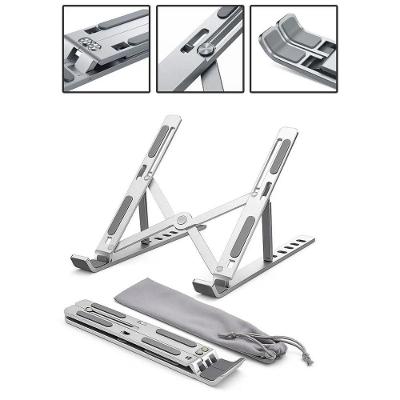 Base Suporte Para Notebook Alumínio Portátil Dobrável