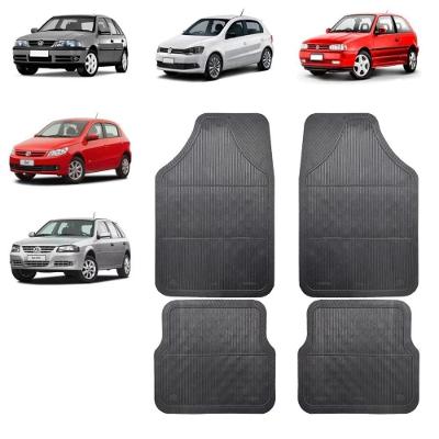 Kit Tapete Automotivo Borracha De Alta Qualidade 4 Peças Carro Universal