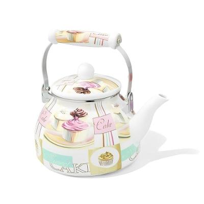Chaleira Esmaltada Vintage 2,5l à Indução Charm Cake