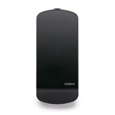 Dispenser Para Sabonete Líquido-álcool Gel 800ml Reservatório Válvula Xpro Inox Preto - Nobre