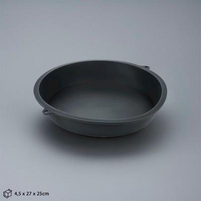 Forma Para Bolo Em Silicone Flexível Redonda 24cm