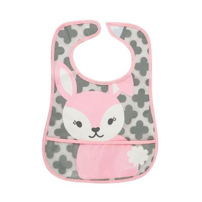 Babador Impermeável Coelho Com Coletor E Velcro - Clingo