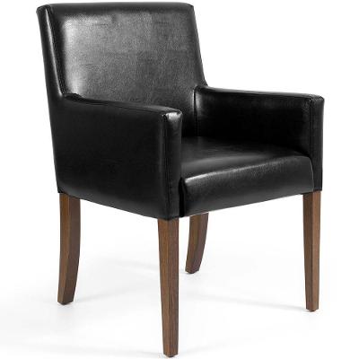 Poltrona Decorativa Joy Base Fixa Corano Black - Nexta Casa