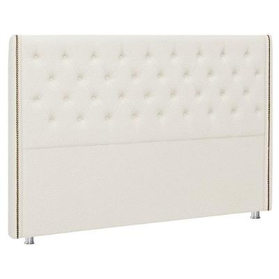 Cabeceira Casal King 195 Cm Flora Bouclé Off White - Nexta Casa