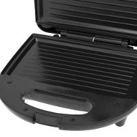 Sanduicheira Grill Britânia Antiaderente Preto/Inox 127V - 3