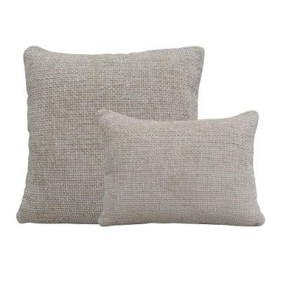 Kit 02 Almofadas Decorativas 30x45cm E 40x40cm Linhão Off White - Nexta Casa