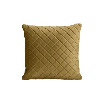 Almofadas Tressê Decorativas 40x40cm Veludo - Nexta Casa Cor Mostarda