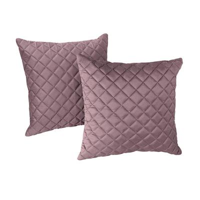 Kit 2 Almofadas Tressê 50x50cm Veludo Rosê - Nexta Casa