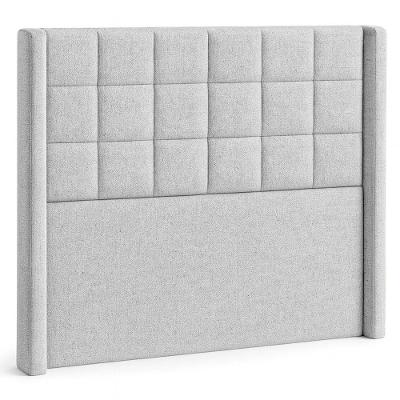 Cabeceira Casal Queen Cama Box 160 Cm Berlim Linho Cinza - Nexta Casa