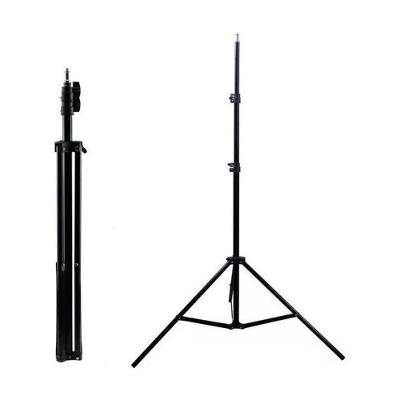 Tripé Para Iluminação 2.1 Metros Ring Light Retrátil Estúdio