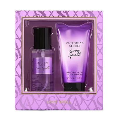 Kit Victoria's Secret Love Spell - Body Splash 75ml + Body Lotion 75ml