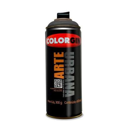 Spray Arte Urbana Cinza Chumbo 985 - Tinta Acrílica Fosca Para Alvenaria E Metal
