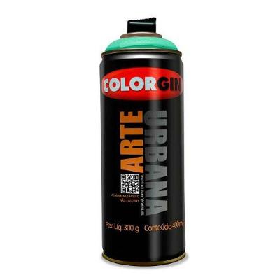 Spray Tinta Acrílica Arte Urbana Verde Esmeralda 907 - Colorgin