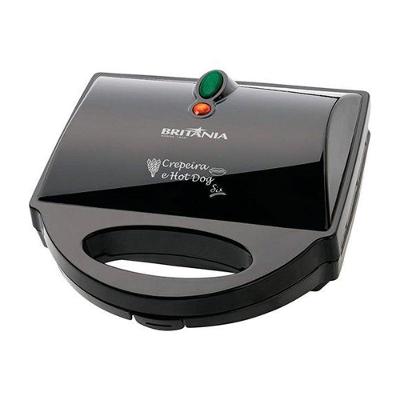 Crepeira Six 6 Crepes Britânia Preto 127v