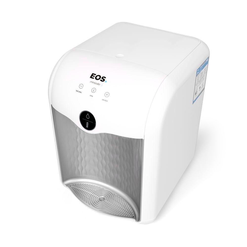 Bebedouro Purificador De água Eletrônico 3 Temperaturas Mineralle Epe01b Branco Bivolt - Eos Bivolt - 6