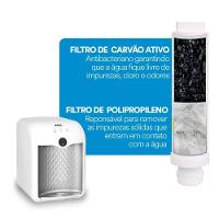 Bebedouro Purificador De água Eletrônico 3 Temperaturas Mineralle Epe01b Branco Bivolt - Eos Bivolt - 2