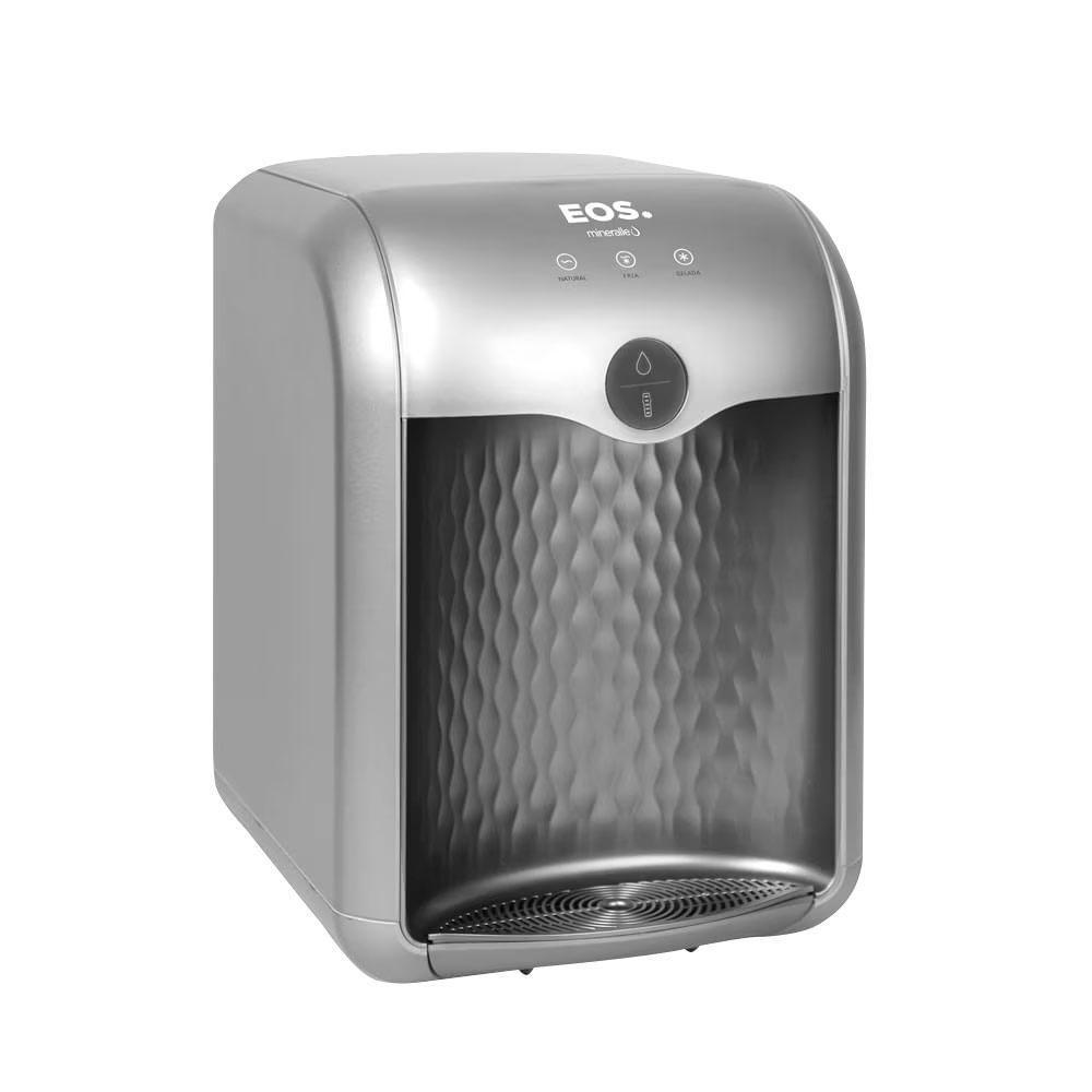 Bebedouro Purificador De água Eletrônico 3 Temperaturas Mineralle Epe01s Prata Bivolt - Eos Bivolt - 1