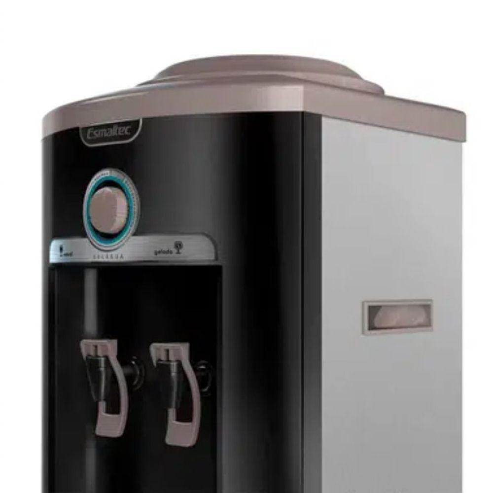 Bebedouro Esmaltec Coluna Garrafao - Egc35b Inox 220 Volts - 3