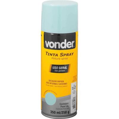 Tinta Em Spray Azul Claro, 350 Ml/250 G, Vonder Azul Claro