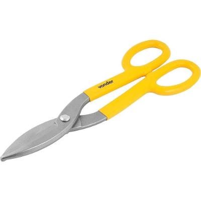 Tesoura 12, Para Chapas, Modelo Americano, Corte Reto, Vonder