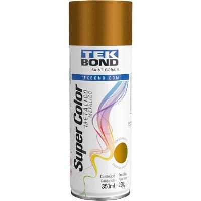 Tinta Spray Cobre Metálico, 350 Ml, Tekbond Cobre