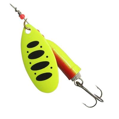 Kit 6 Iscas Artificiais Giratórias Spinner Colher De Metal 8g
