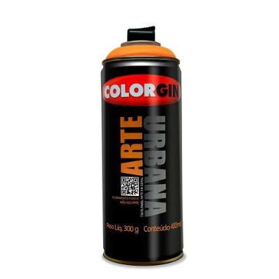 Spray Tinta Acrílica Arte Urbana Laranja Marte 968 - Colorgin 400ml