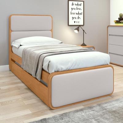 Cama Solteiro Easy Like Com Cama Auxiliar Tec Corano