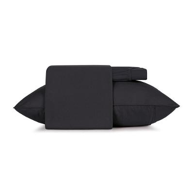 Jogo De Cama 3 Peças Solteiro Altenburg Malha Fio Penteado Preto Primitivo