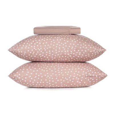 Jogo De Cama King 3 Peças Altenburg Malha Fio Penteado Bits Rosê