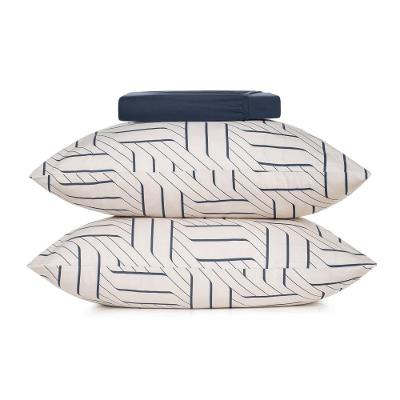 Jogo De Cama Queen 3 Peças Altenburg Malha Fio Penteado Zigue