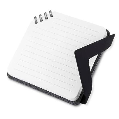 Mini Caderno Com Fecho Magnético 70 Folhas Pautadas Azul
