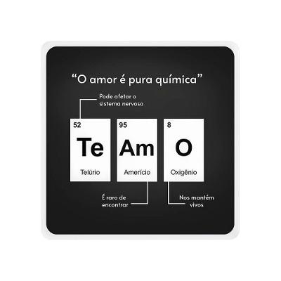 Luminária Slim Box Química Do Amor Presente Namorados