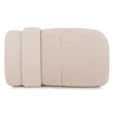 Edredom King Altenburg Malha Fio Penteado Bege Mocha